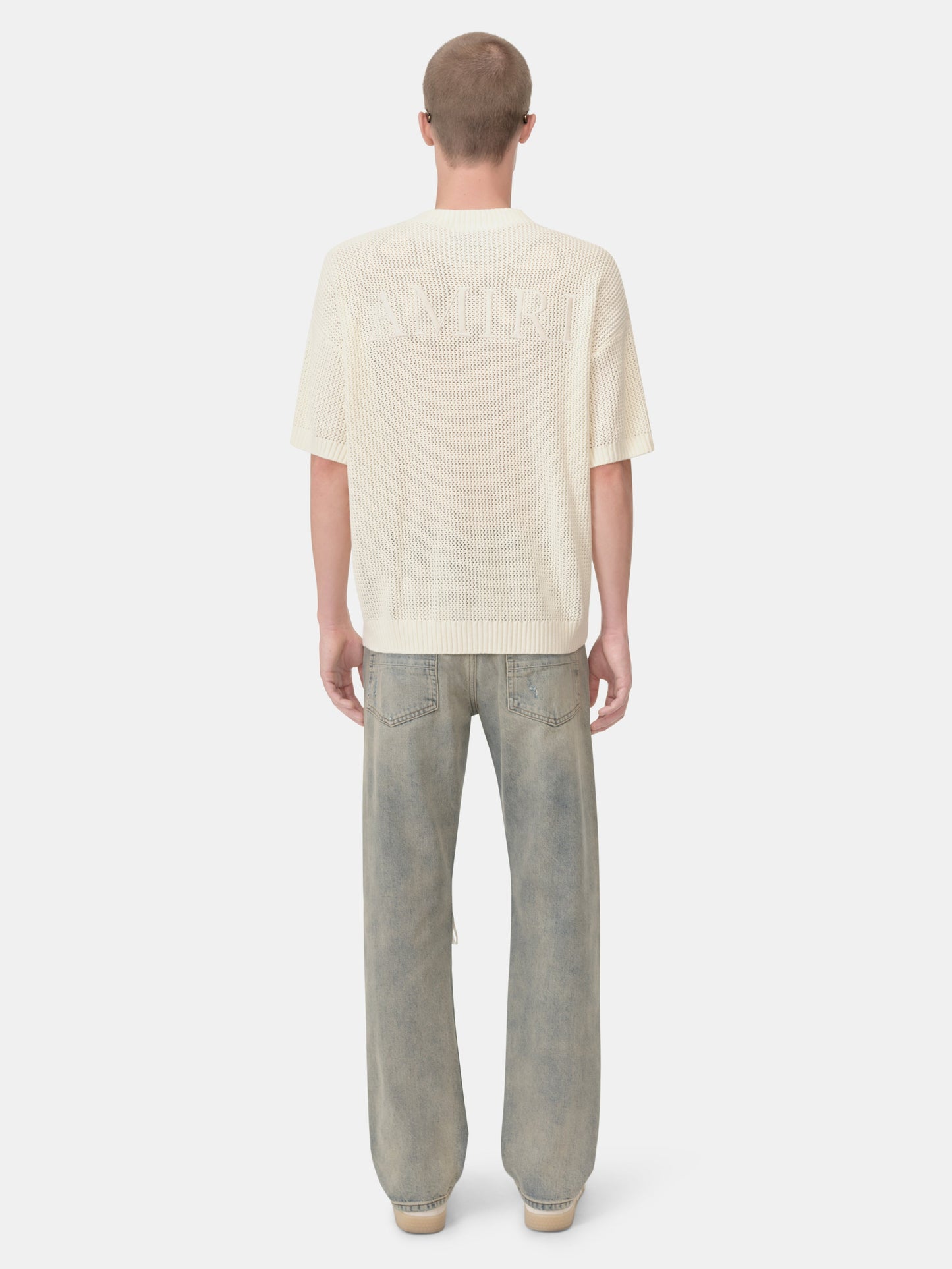 SUEDE STRAIGHT MX1 JEAN - Antique Indigo