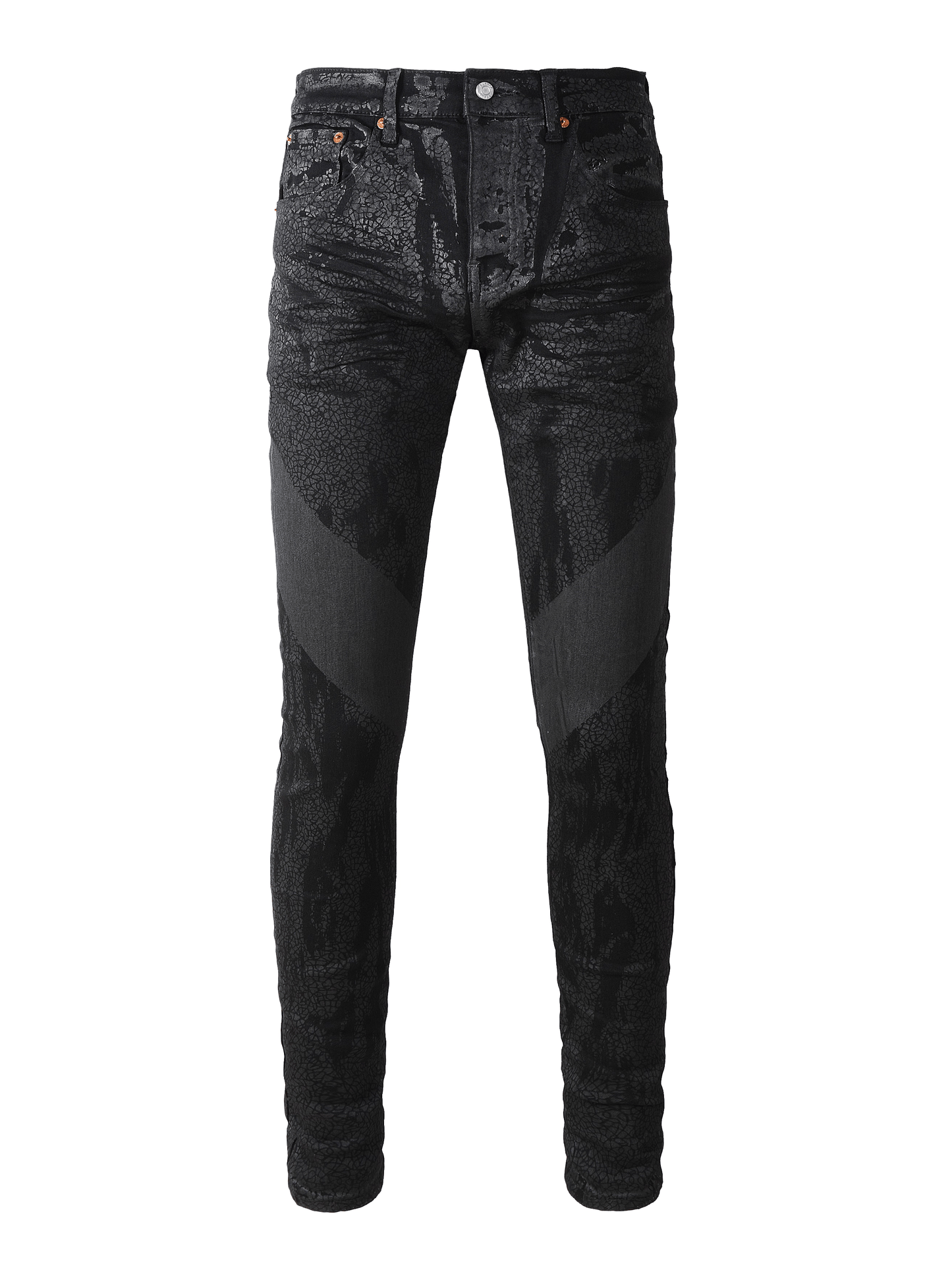 Black Classic Graphic Jeans