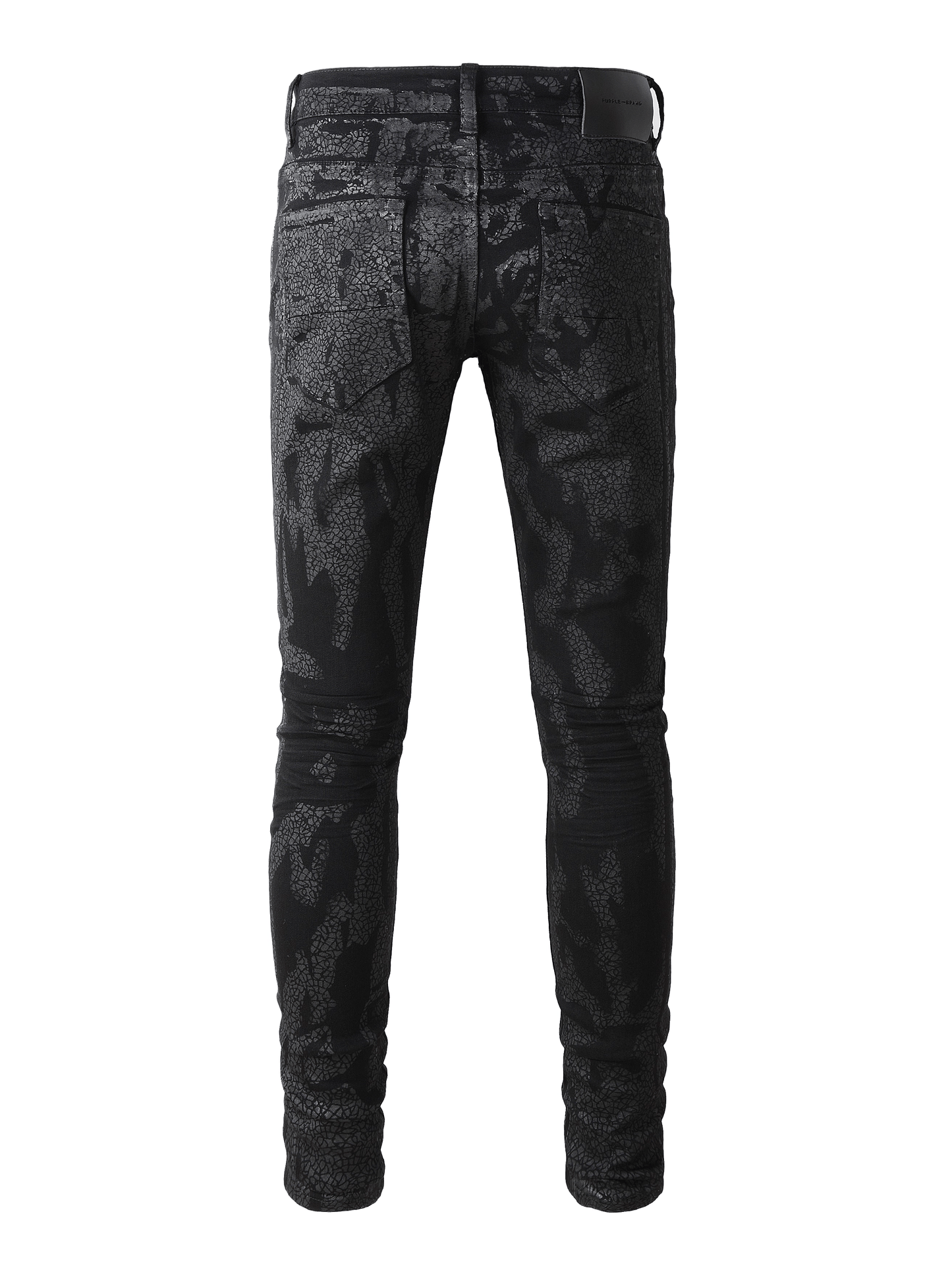 Black Classic Graphic Jeans