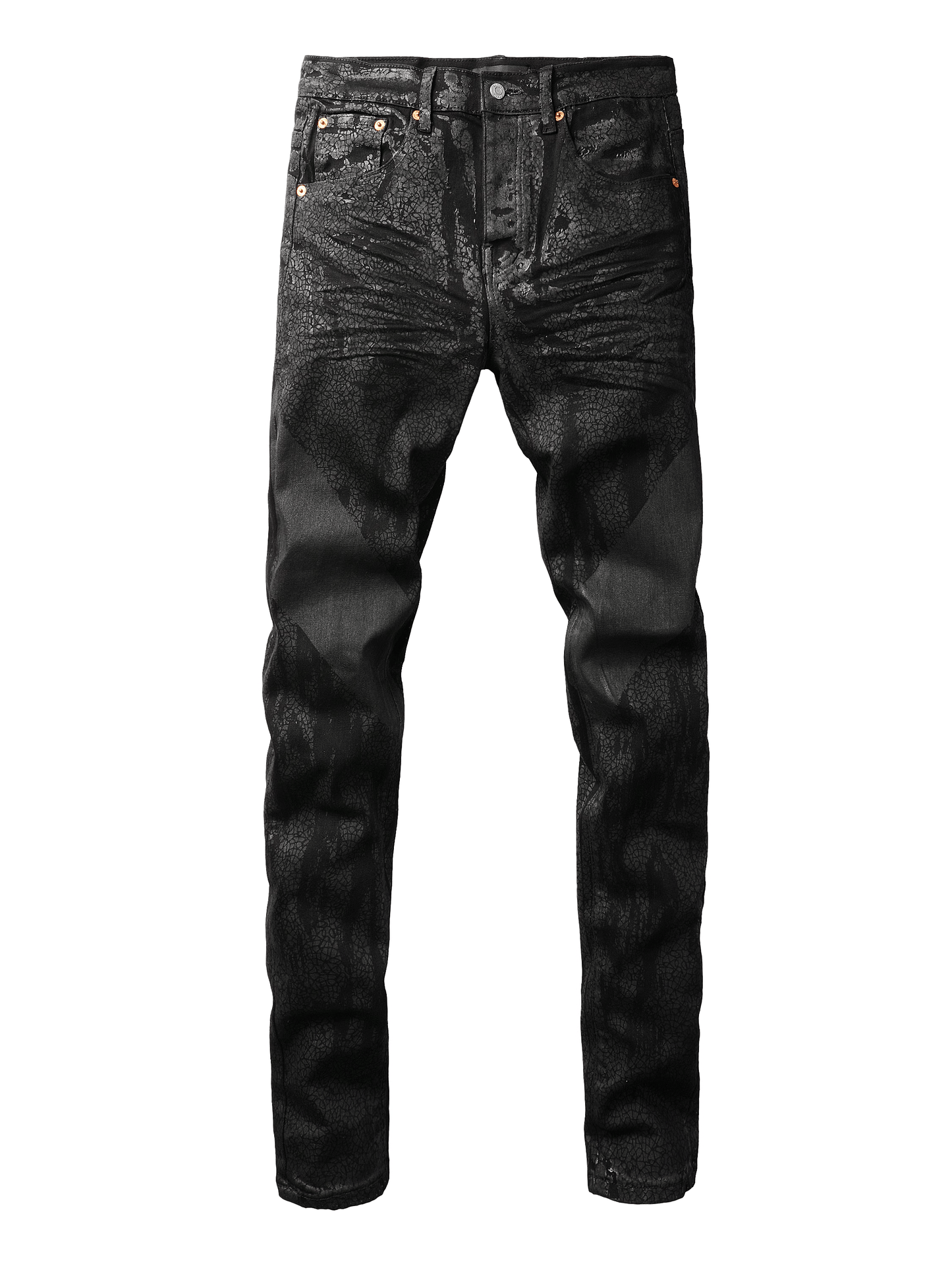 Black Classic Graphic Jeans