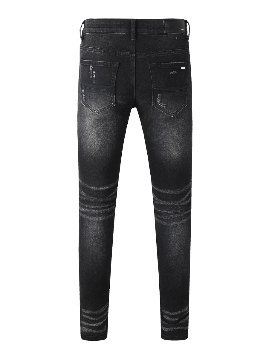 Black Writing Classic Jeans
