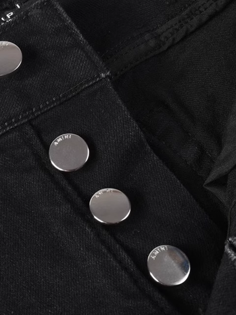Black Writing Classic Jeans