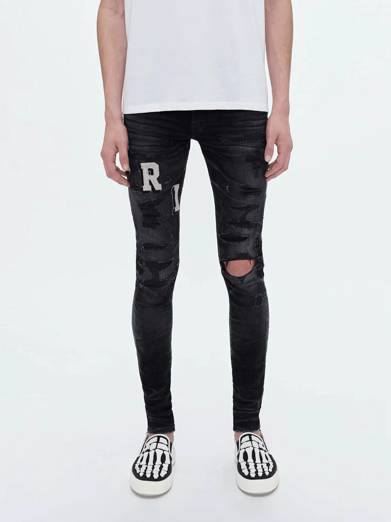 Black Ripped Jeans