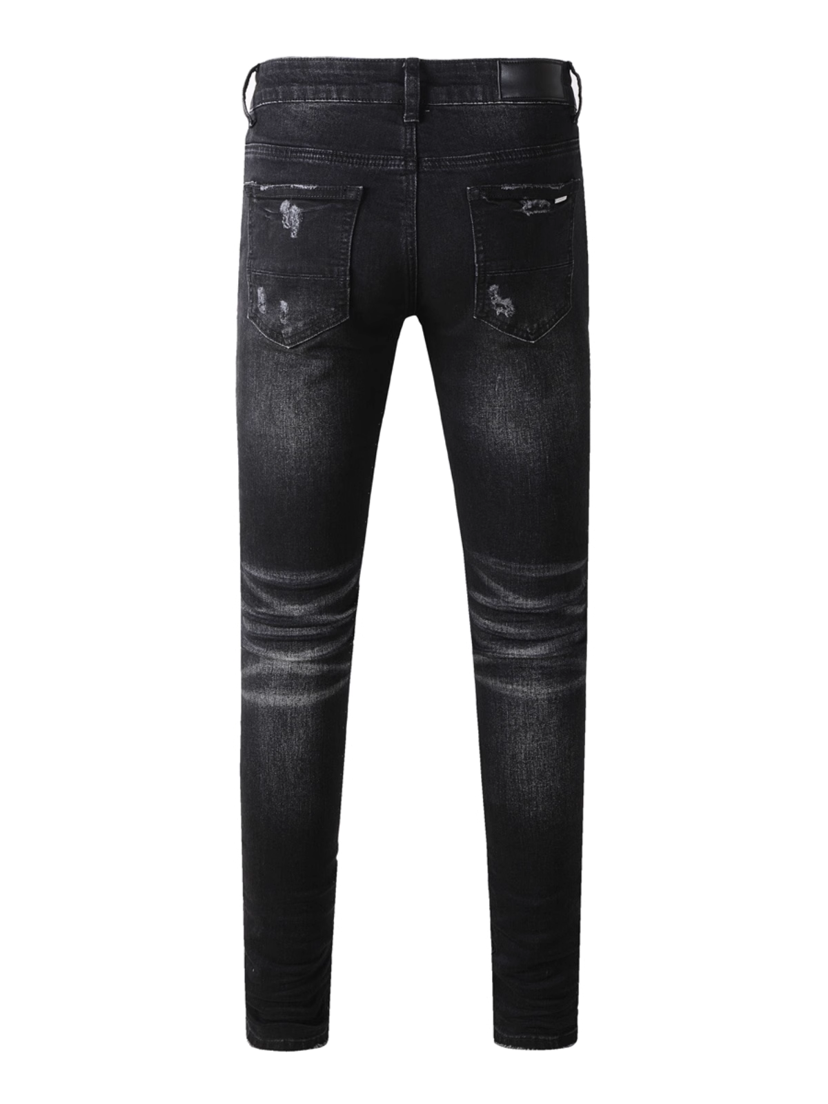 Black Writing Classic Jeans