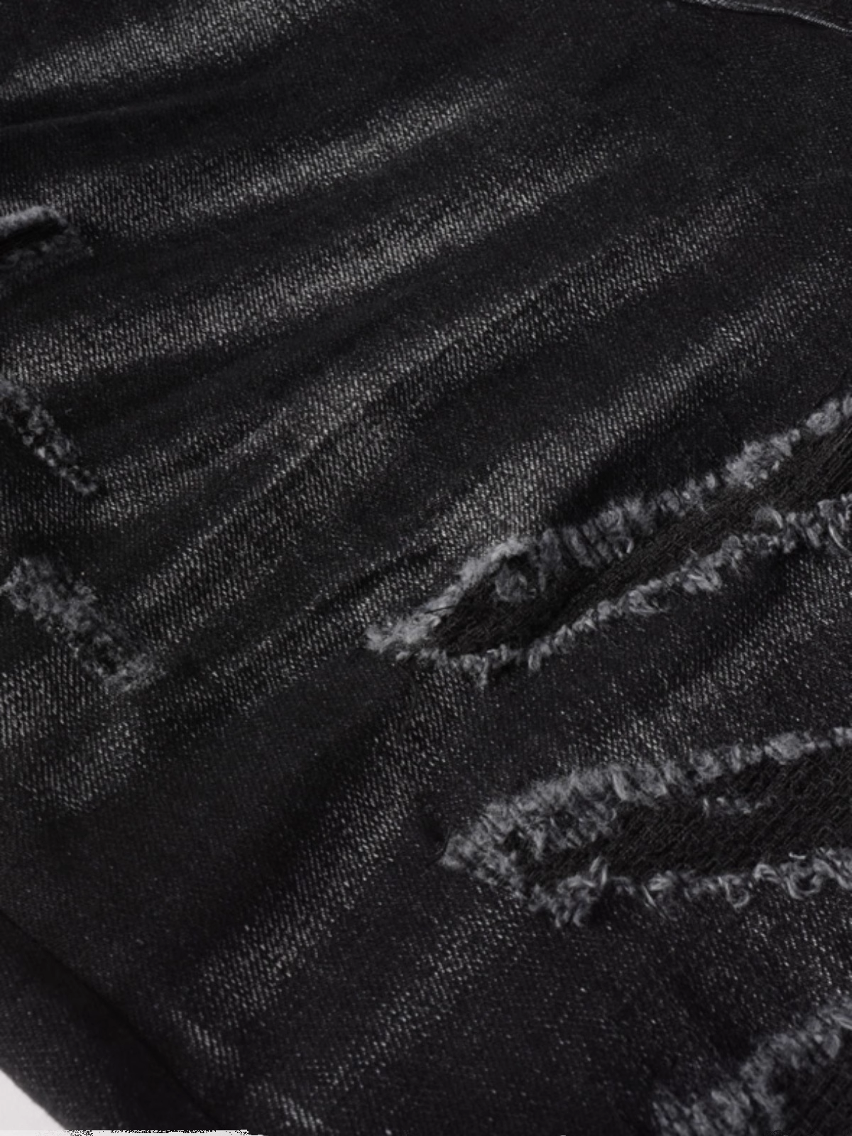 Black Writing Classic Jeans