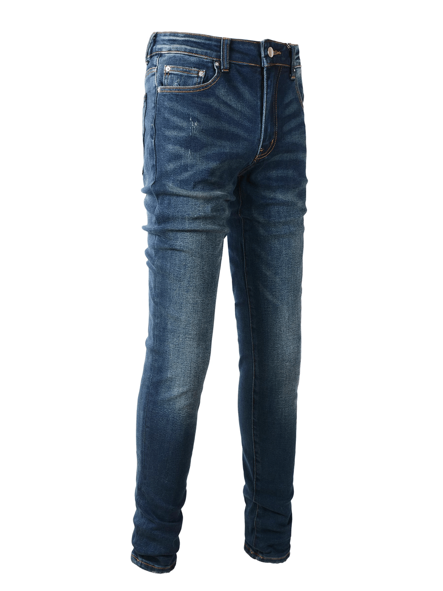 Navy Blue Classic Jeans