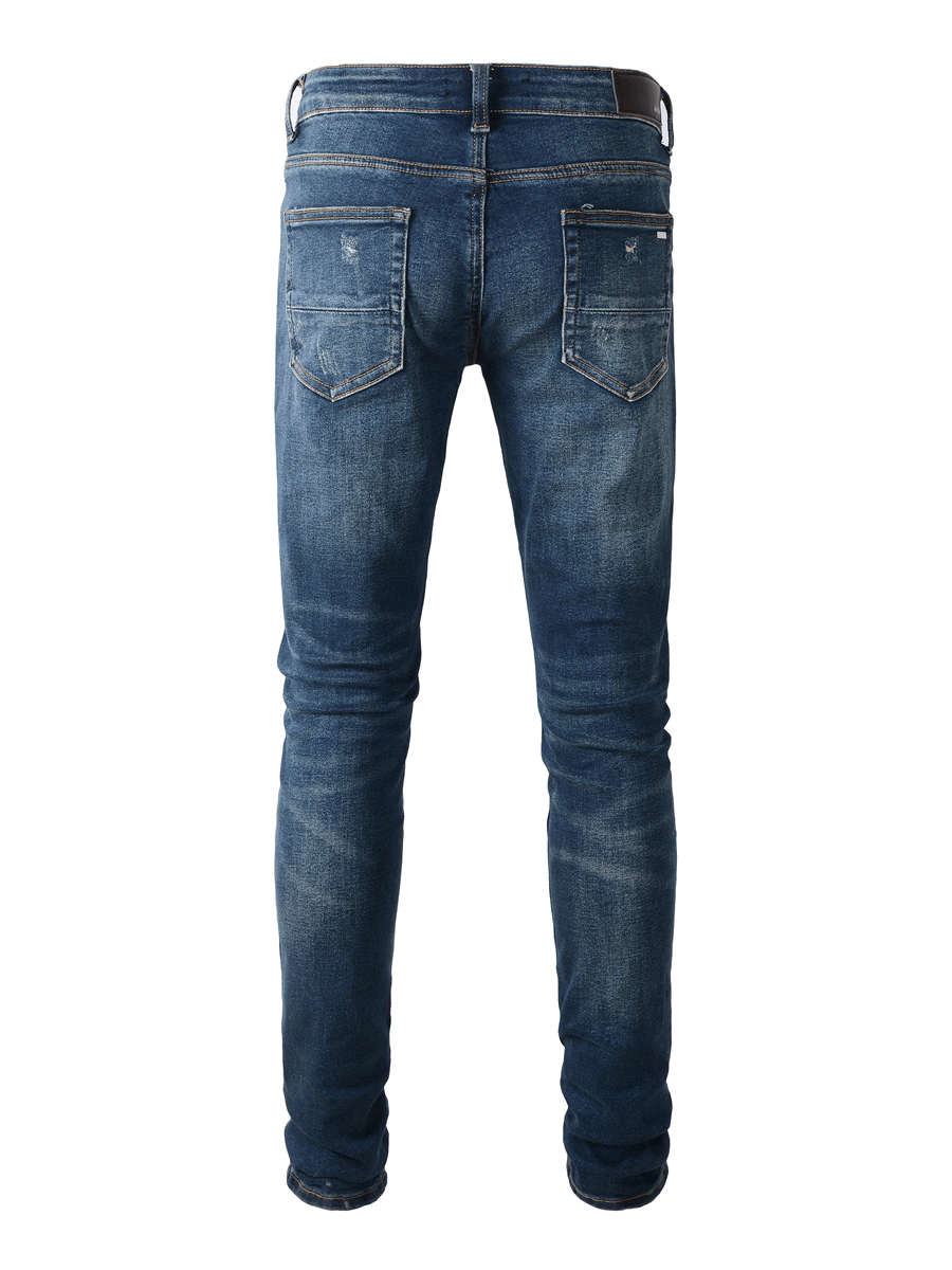 Navy Blue Classic Jeans