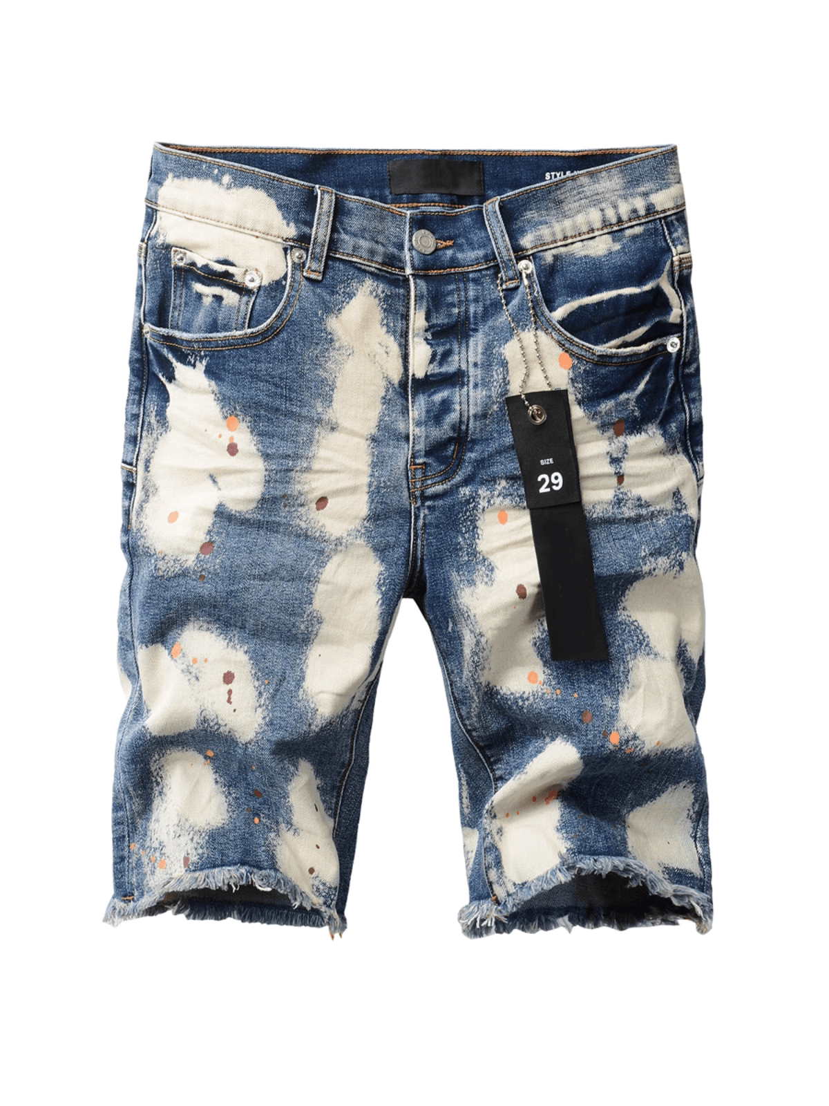 Creative Graphic Paint Jeans