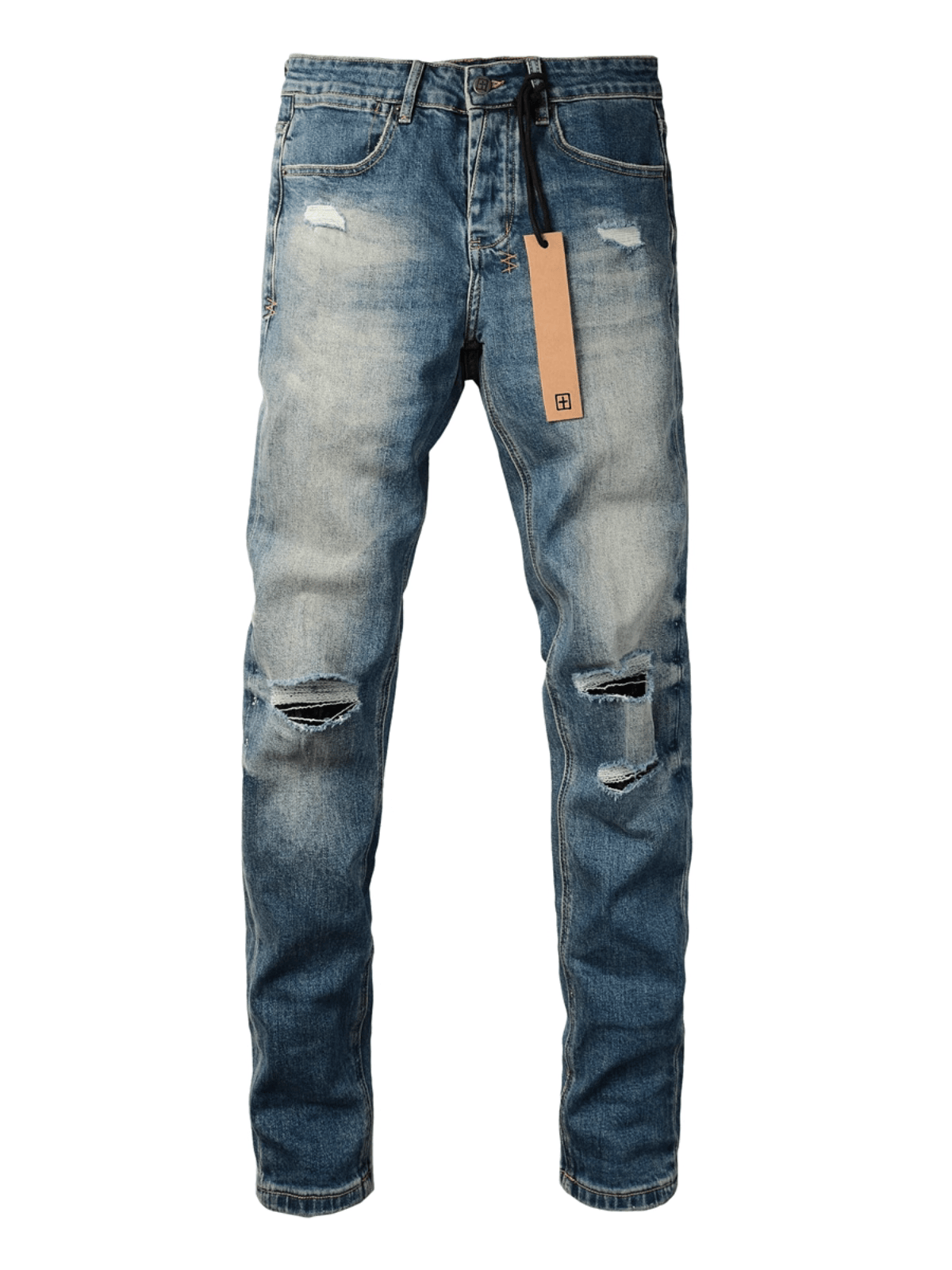 Dark Ripped Jeans