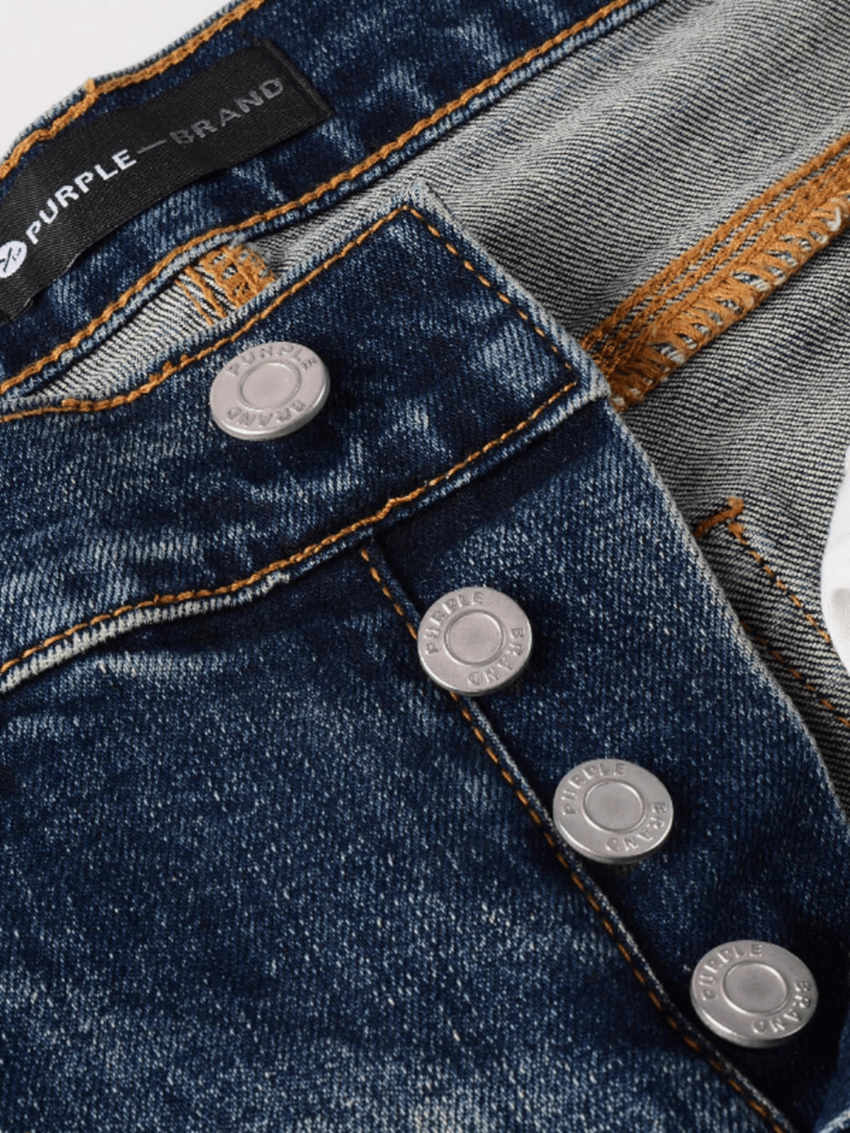 Dark Blue Patch Jeans