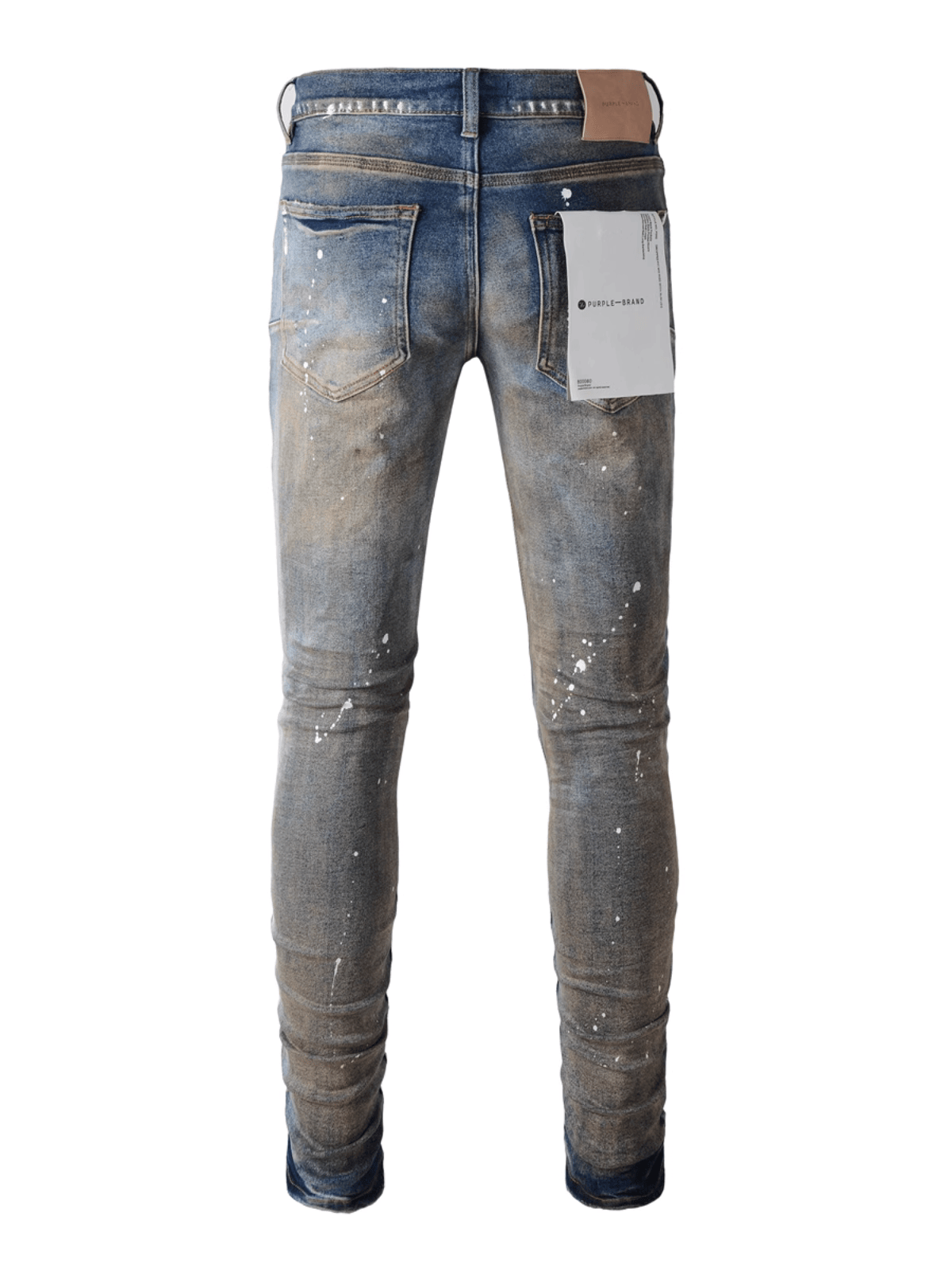 Denim Graffiti Paint Jeans