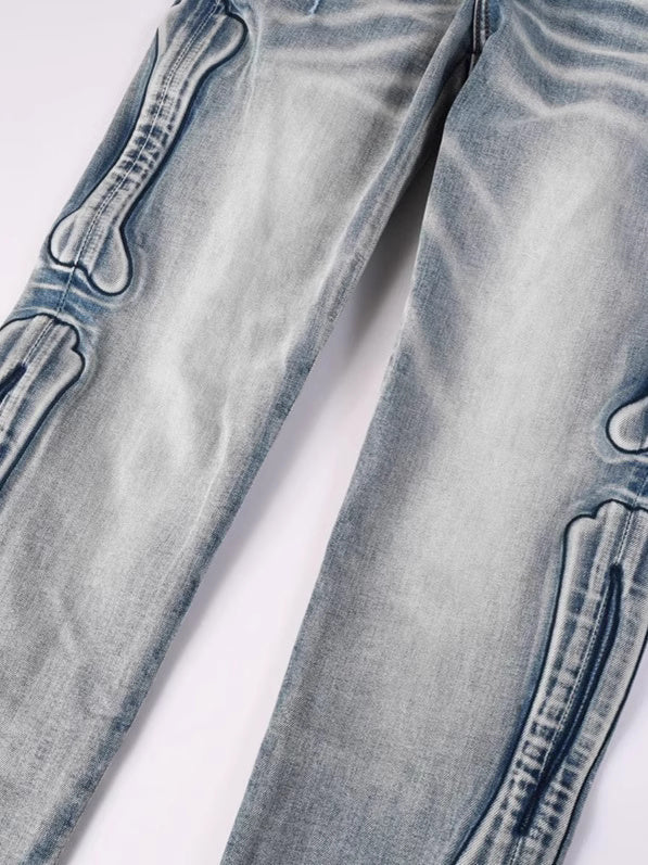 Light Faded Classic Jeans