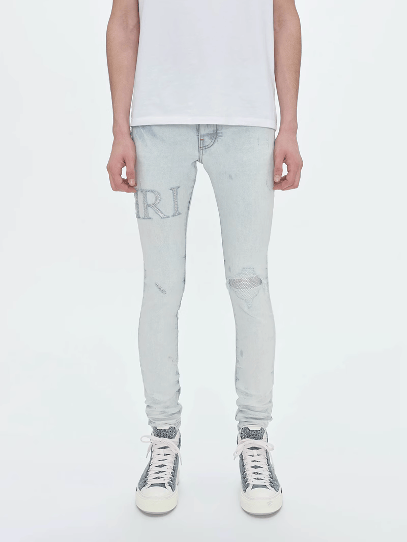 Light Blue Ripped Jeans