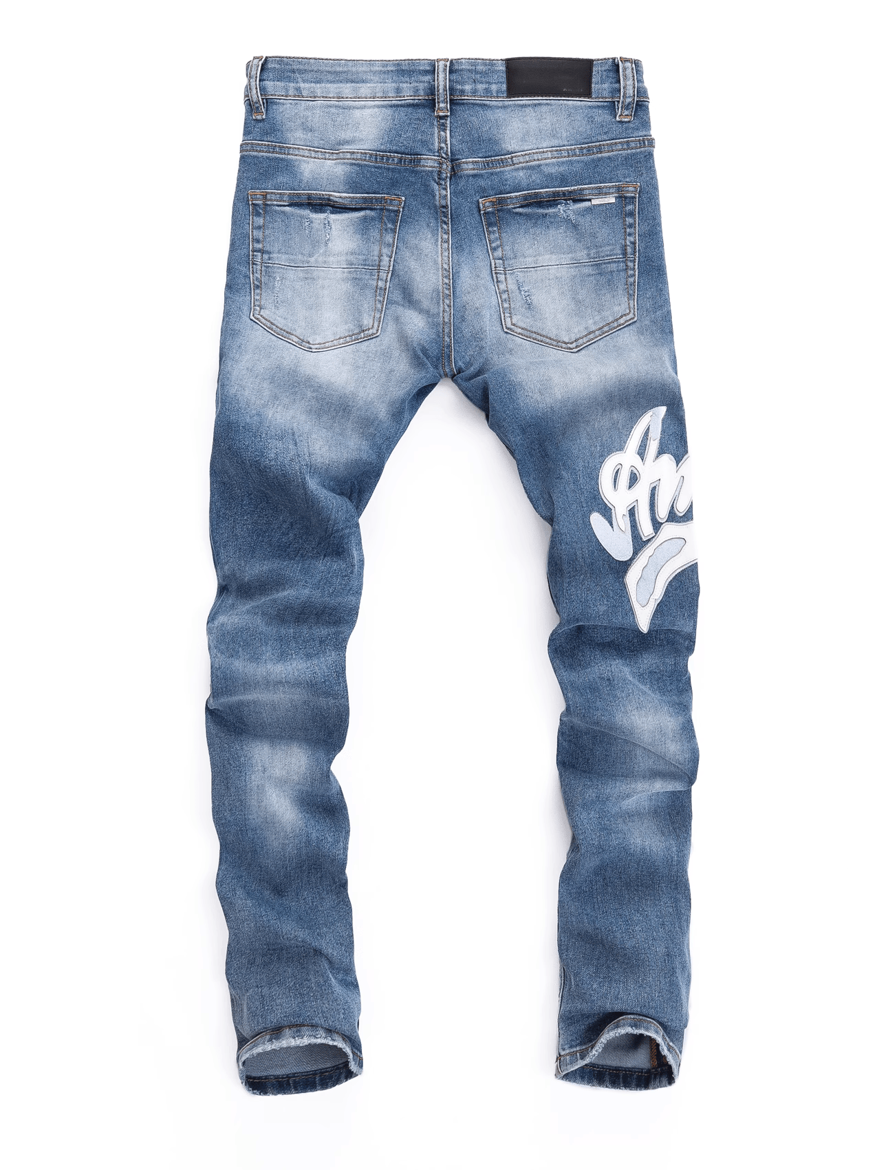 Denim Classic Ripped Jeans