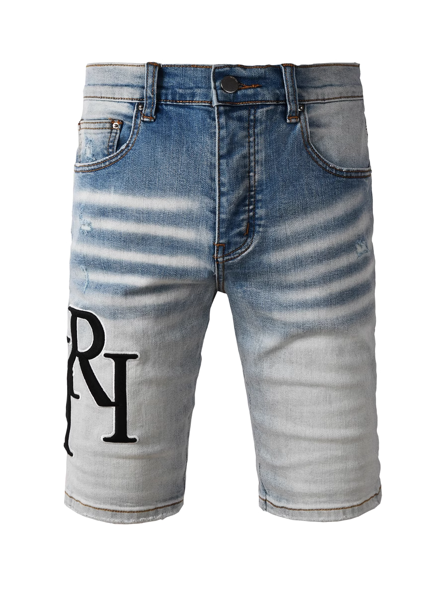 Light Denim Writing Jeans