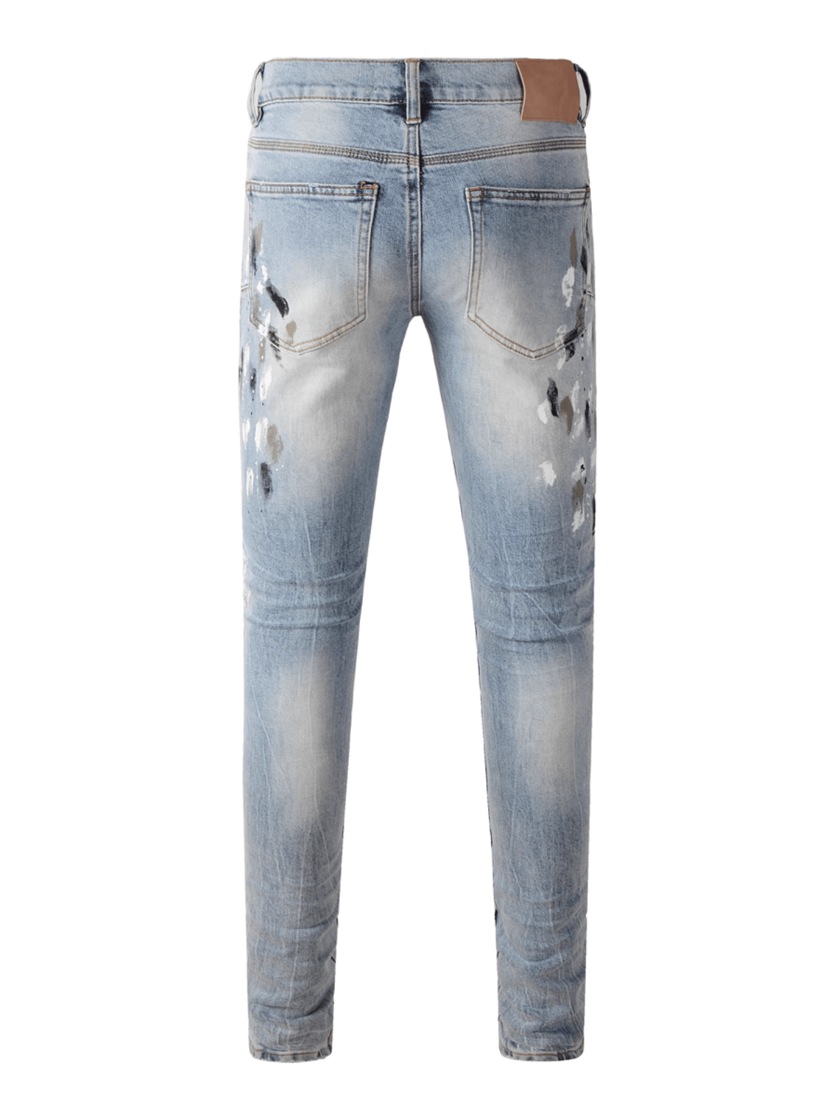 Light Color Ripped Jeans