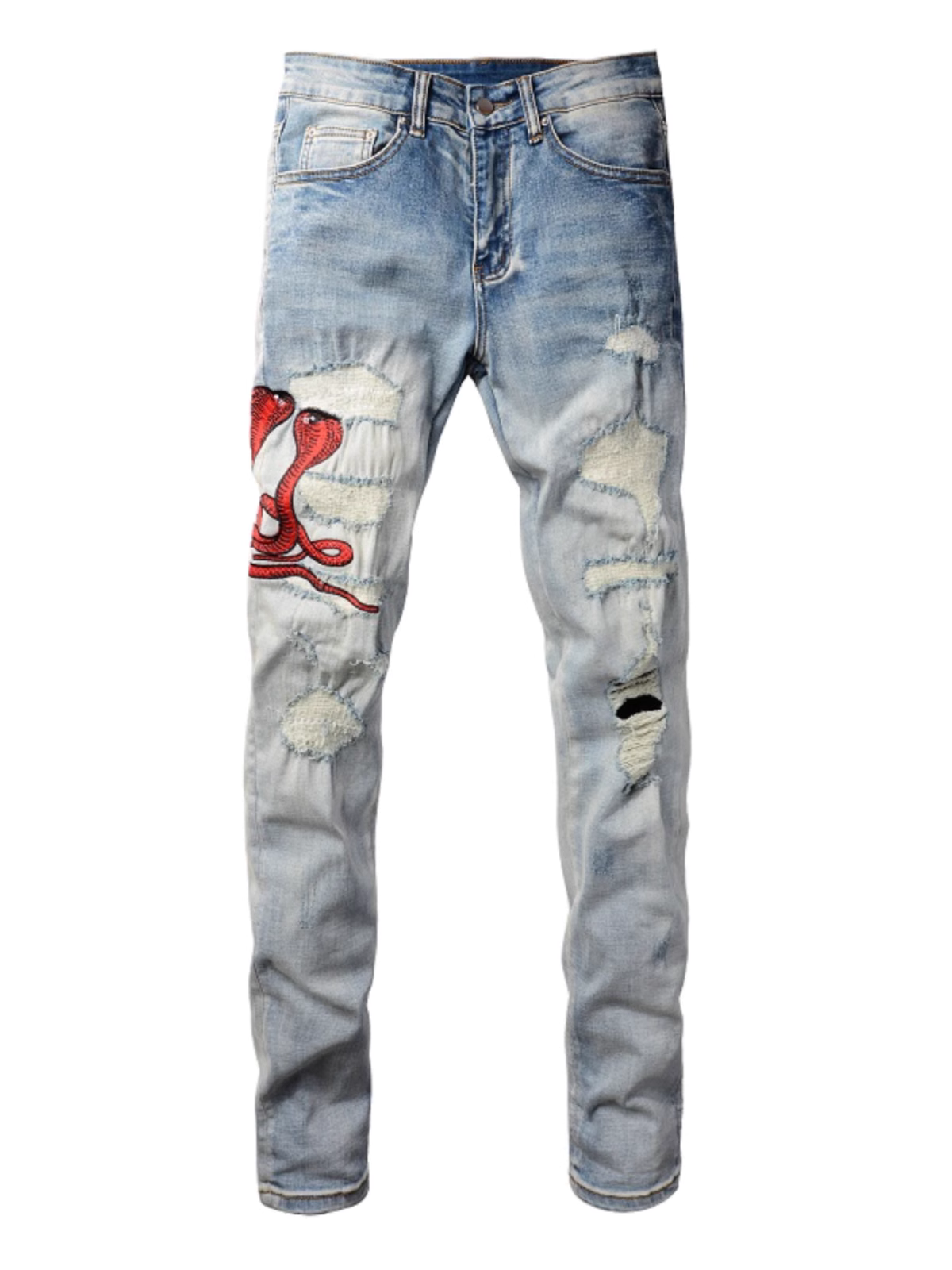 Red Snake Jeans