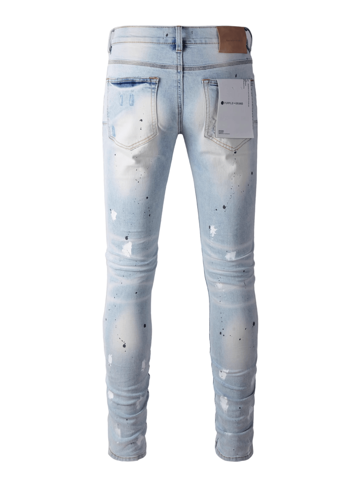 Light Blue Paint Jeans