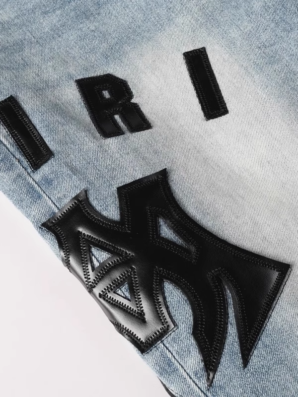 Light Blue Writing Classic Jeans
