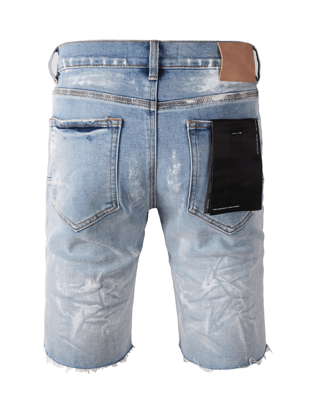 Light Washed Paint Jeans