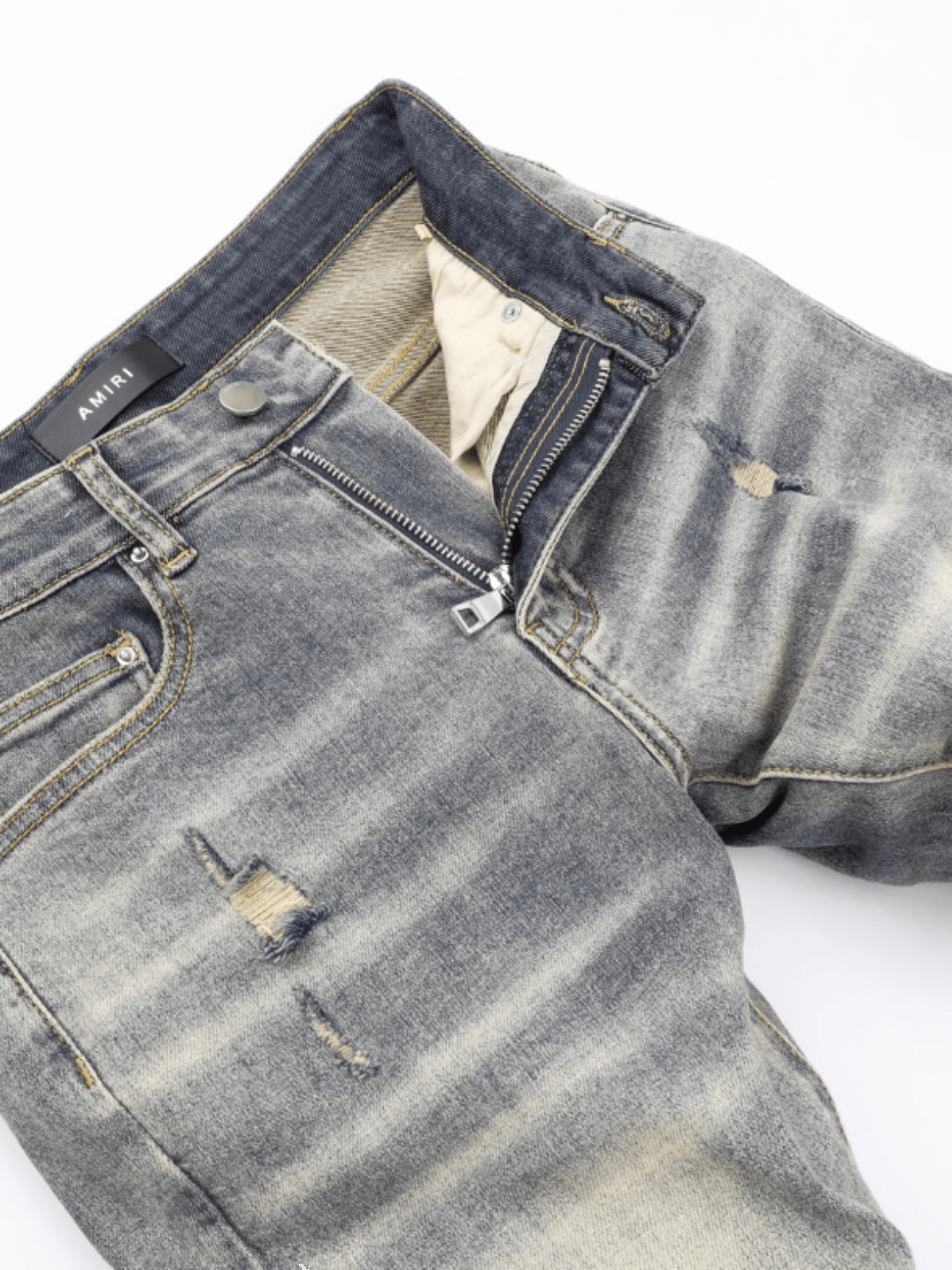Washed Grey Jeans