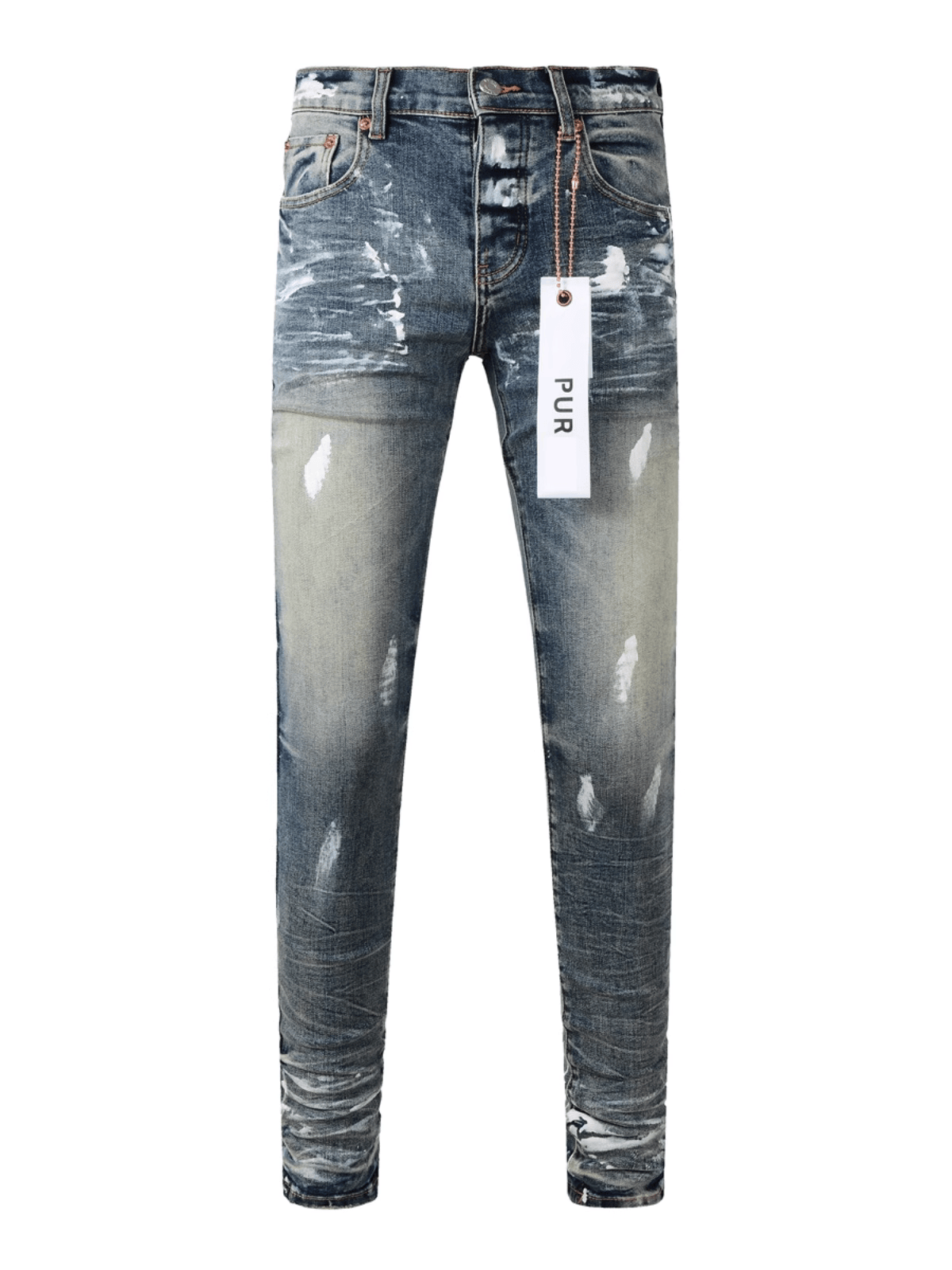 Blue Paint Jeans