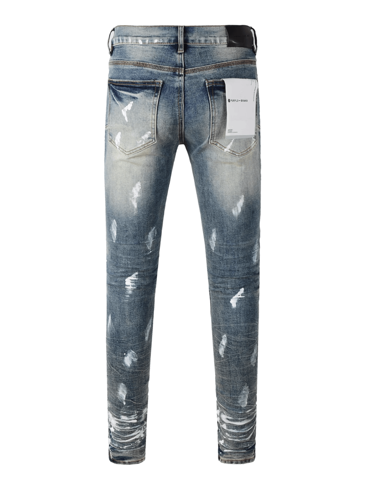 Blue Paint Jeans