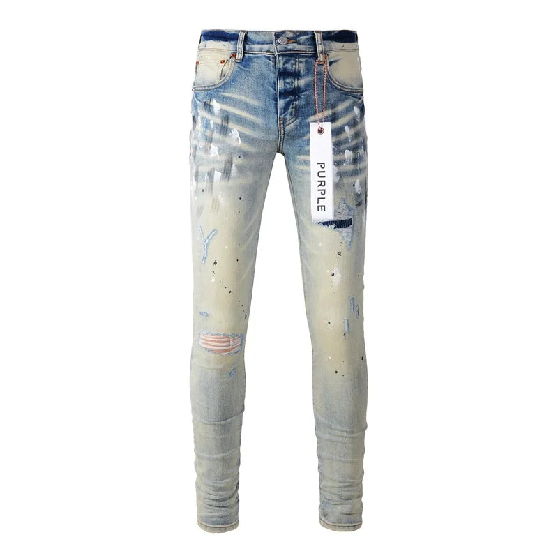 Distressed Fashion Jeans