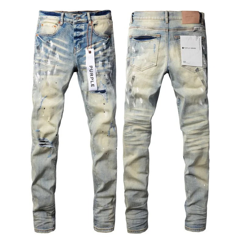 Distressed Fashion Jeans