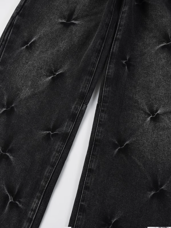Dark Gray Flared Jeans