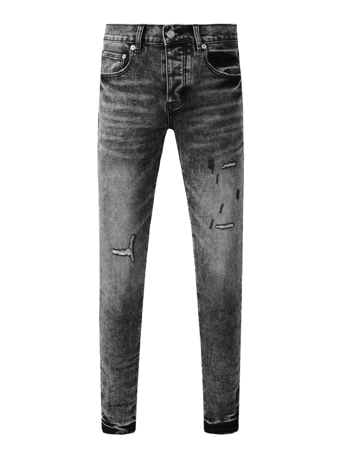 Smoky Gray Classic Jeans