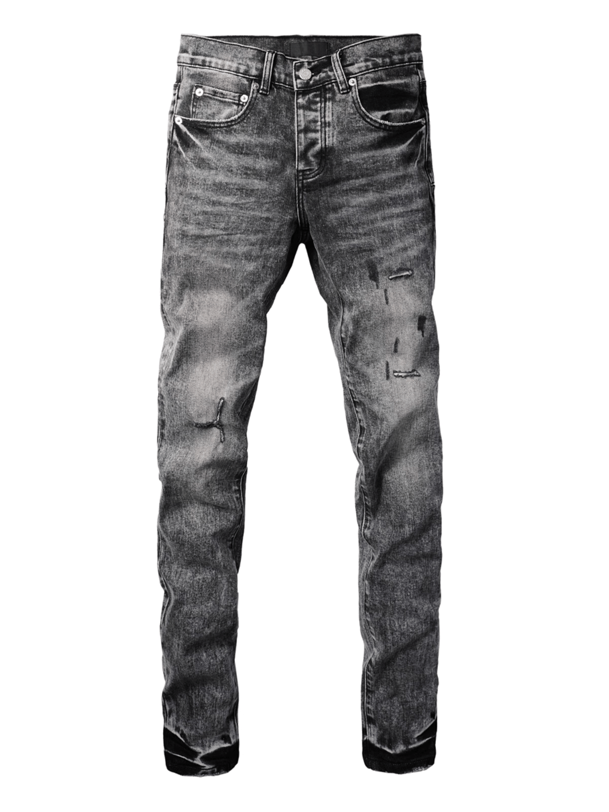Smoky Gray Classic Jeans