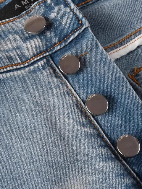 Denim Teal Writing Jeans