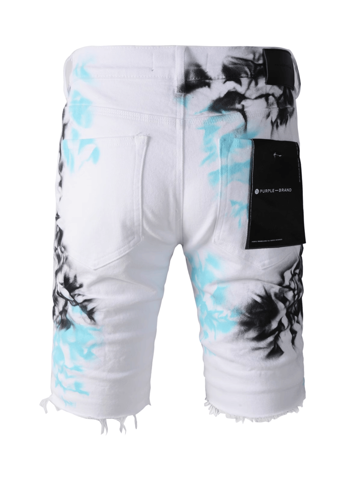 White Paint Writing Jeans