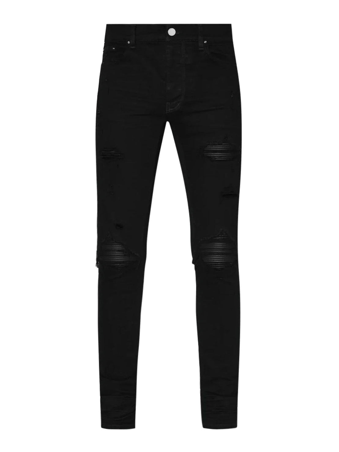 Black Patch Jeans
