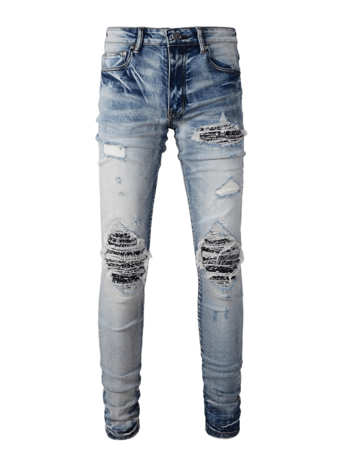 Light Blue Patch Jeans