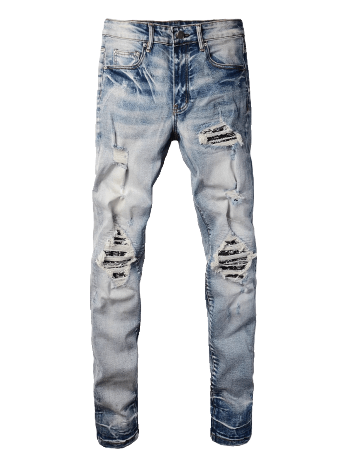 Light Blue Patch Jeans