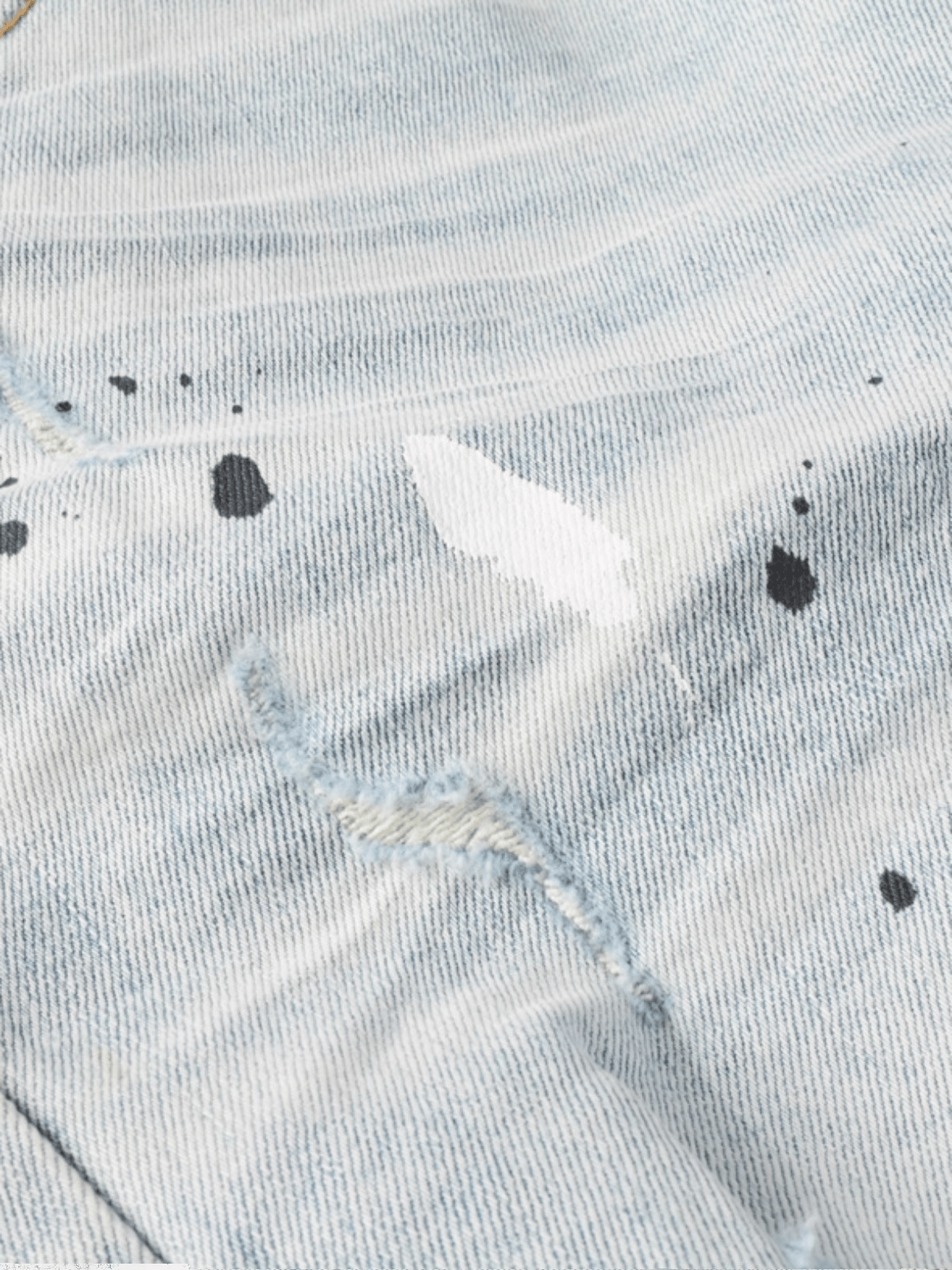 Light Color Paint Jeans