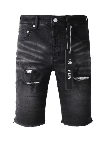 Black Classic Patch Jeans