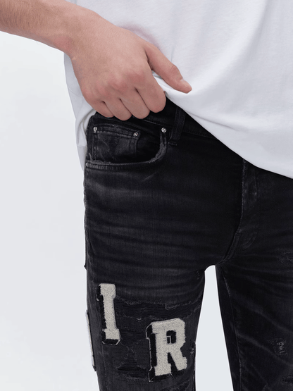 Black Ripped Jeans