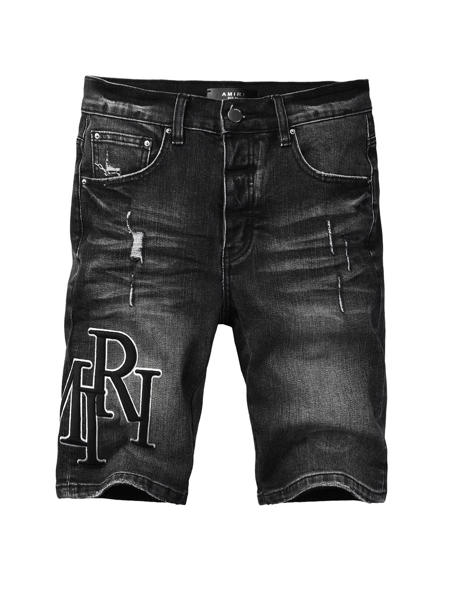 Black Writing Jeans