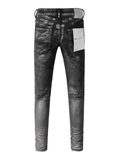Black Knee Ripped Jeans