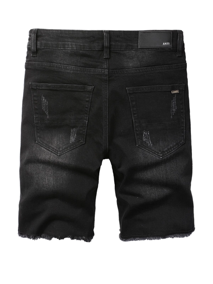 Black Classic Writing Jeans