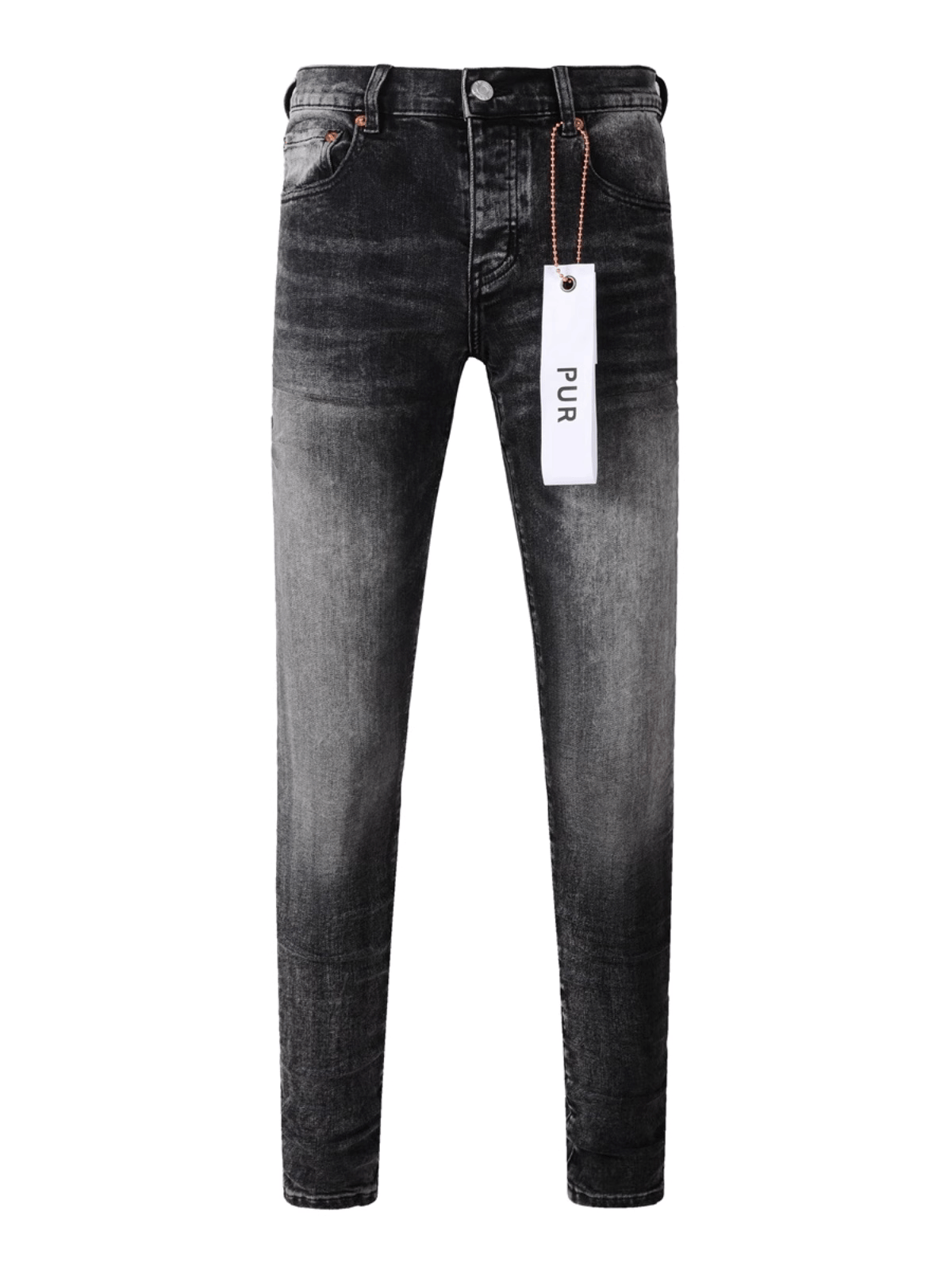 Black Washed Classic Jeans