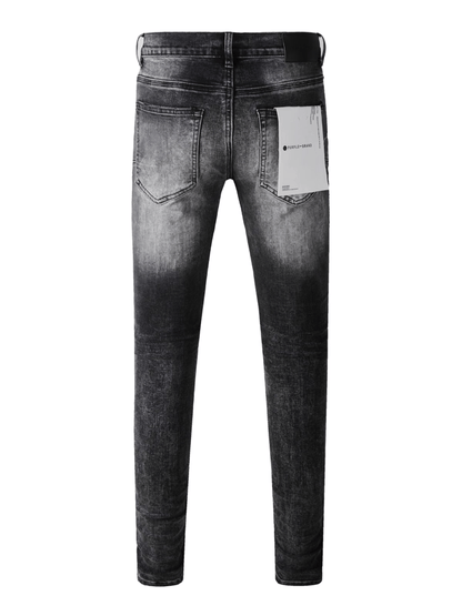 Black Washed Classic Jeans