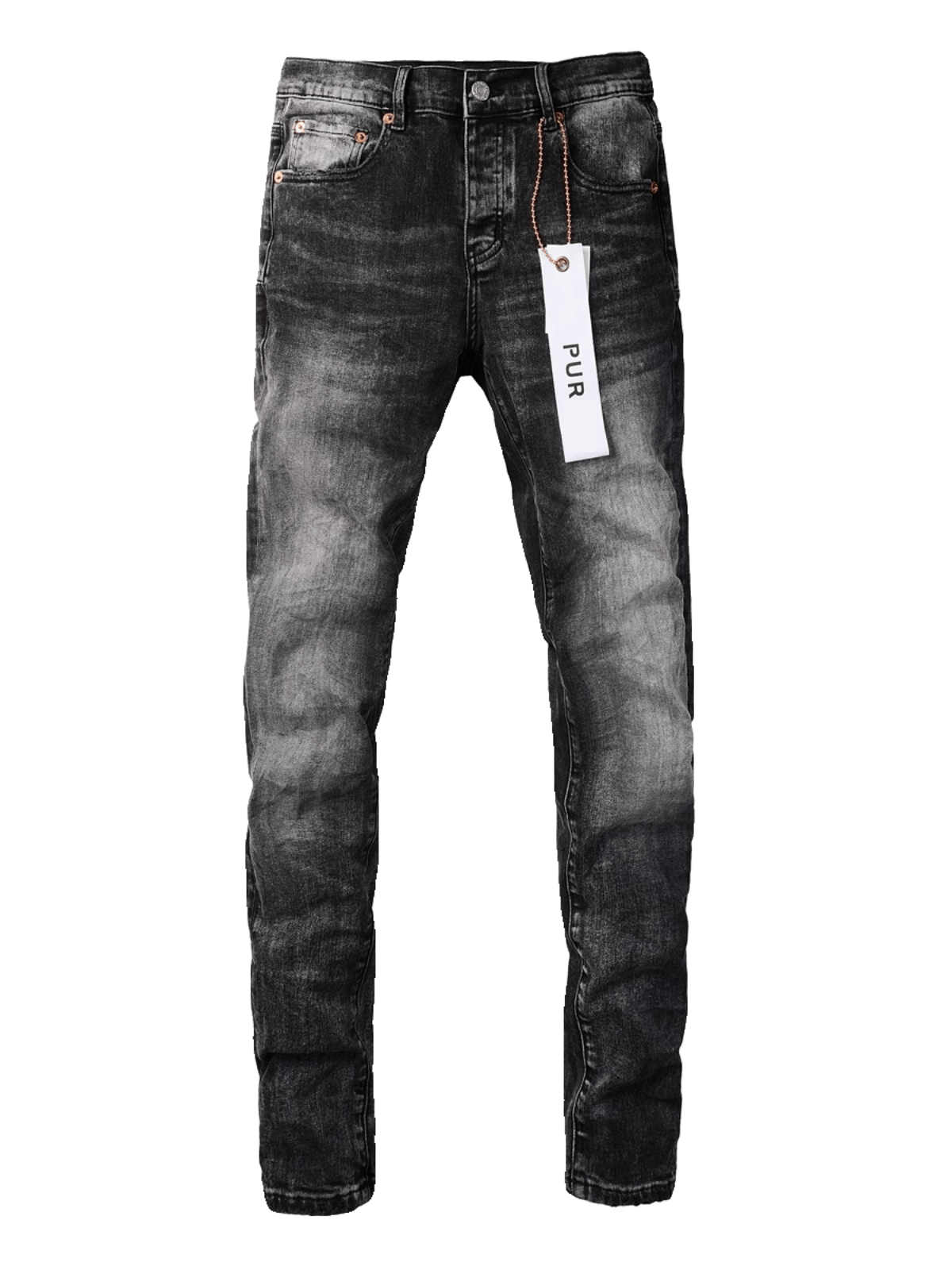 Black Washed Classic Jeans