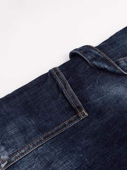 Blue White Washed Classic Jeans