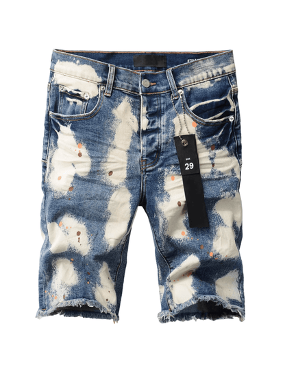 Creative Graphic Paint Jeans