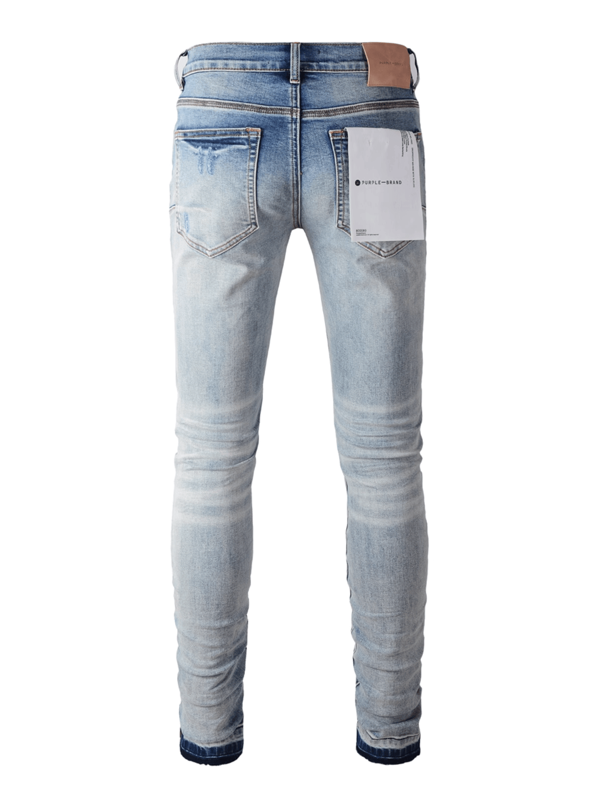 Distressed Hole Patch Jeans