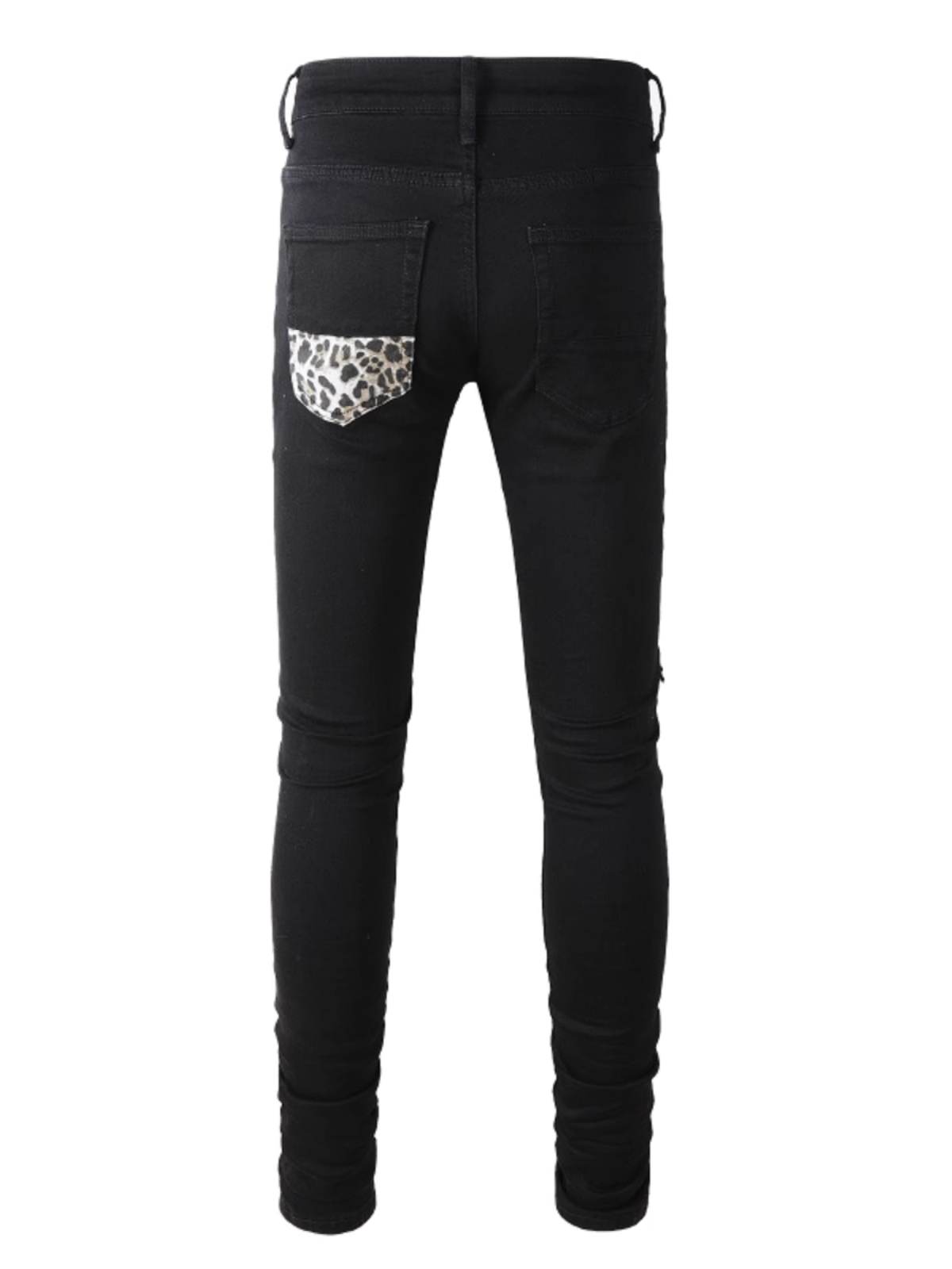 Black Patch Jeans